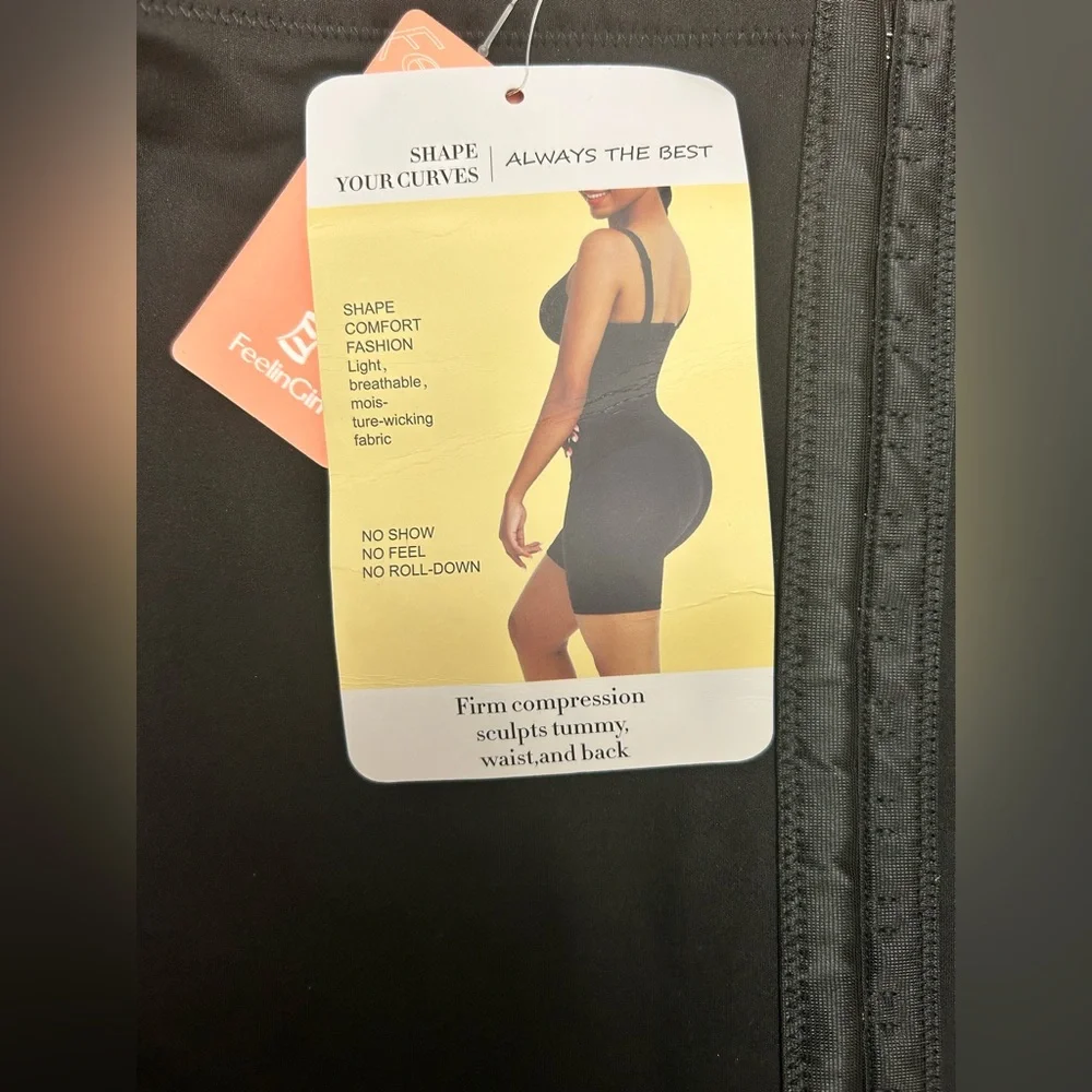 FeelinGirl Shapewear for Women Tummy Control High Waist Body Shaper Shorts - Picture 7 of 7